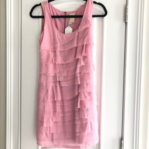 Ali Ro silk ruffled dress